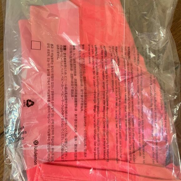 NWT Lululemon Align High-Rise leggings pant 23” pale raspberry pink cropped 4 - Picture 3 of 4